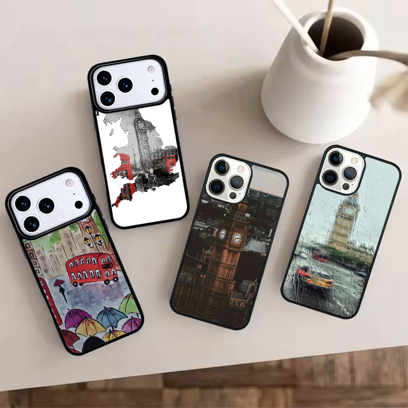 Phone Cases London - Силиконовый чехол для телефона с изображением