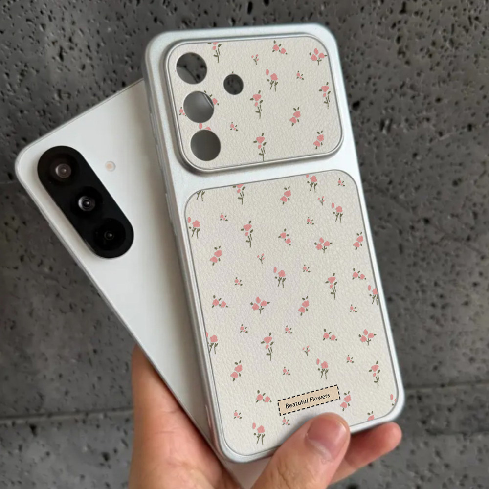 Phone Cases Galaxy A16 5G - Кожаный чехол-накладка с окном для камеры