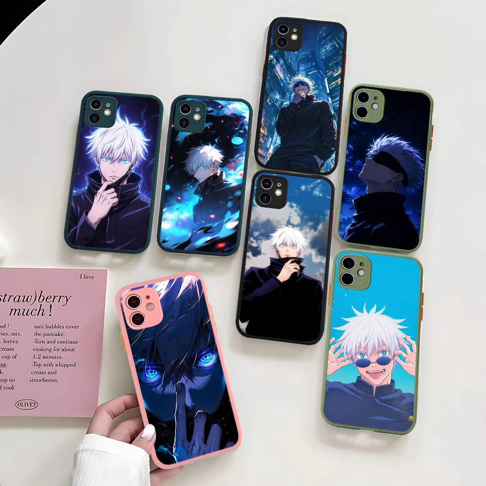 Phone Cases Jujutsu Kaisen - Новый матовый полупрозрачный чехол для iPhone