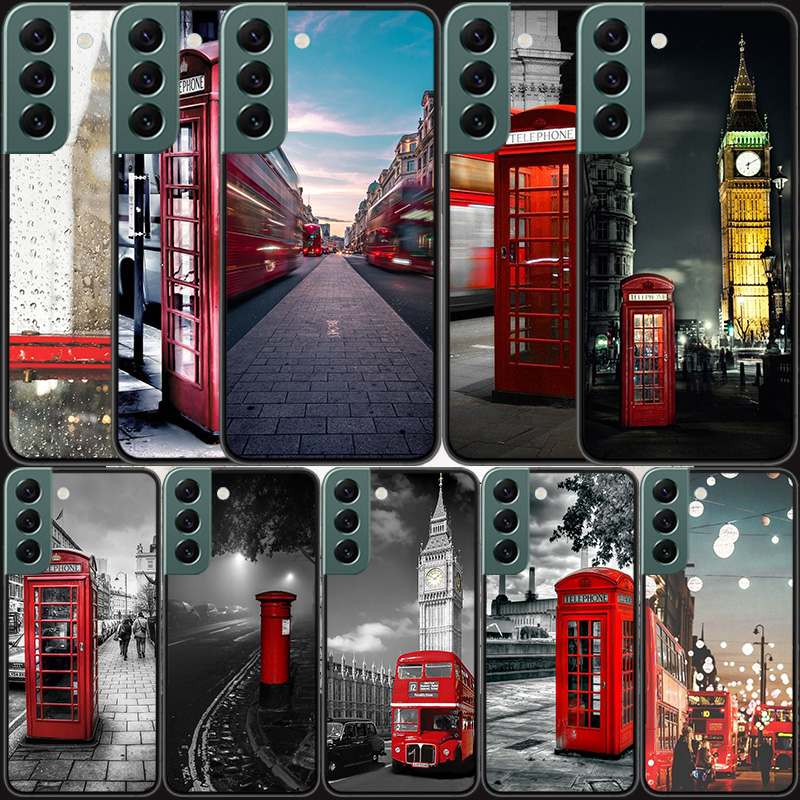 Phone Cases London - Телефонный чехол с лондонским автобусом для