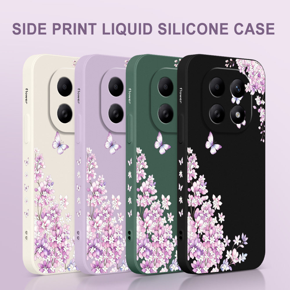 Фиолетовый чехол с цветочным п – обзор и цена Phone Cases Xiaomi 15