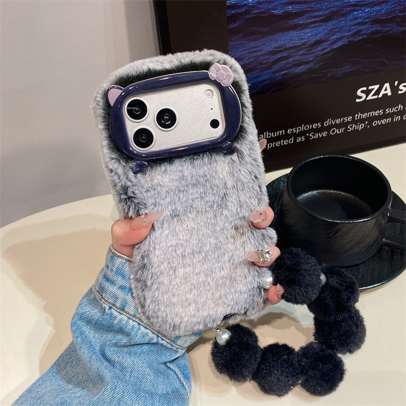 Роскошный однотонный плюшевый  – обзор и цена Phone Cases For Iphone 16