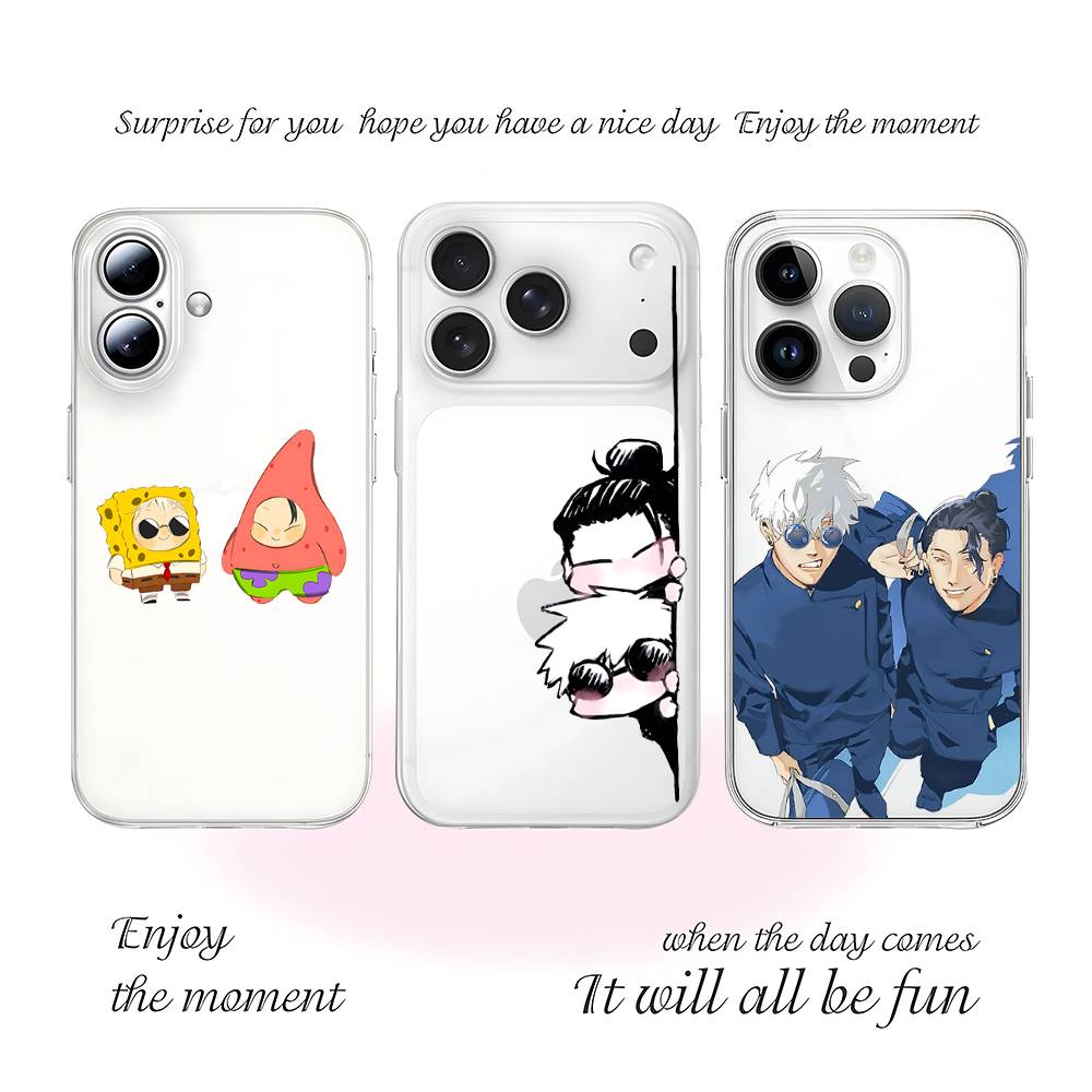 Прозрачный чехол S-Satoru Gojo – обзор и цена Phone Cases Jujutsu Kaisen