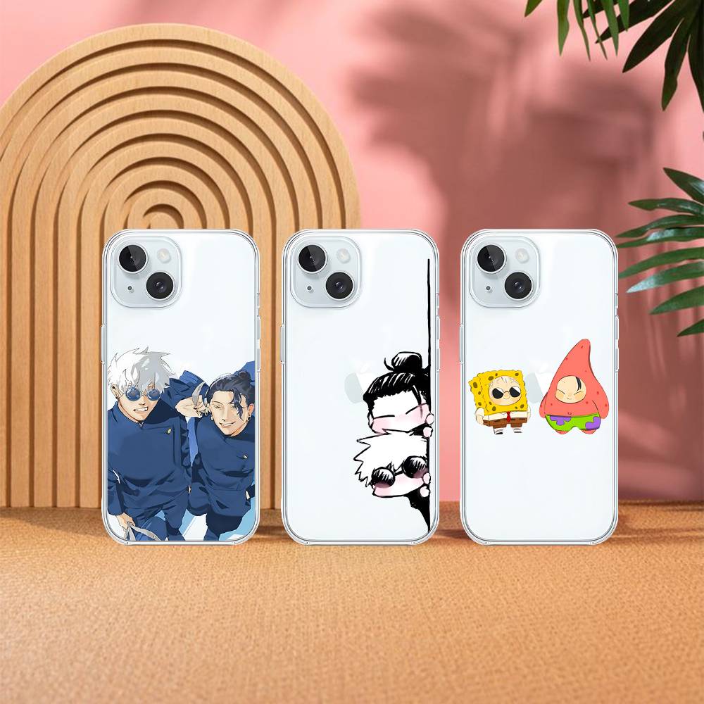 Прозрачный чехол S-Satoru Gojo – обзор и цена Phone Cases Jujutsu Kaisen
